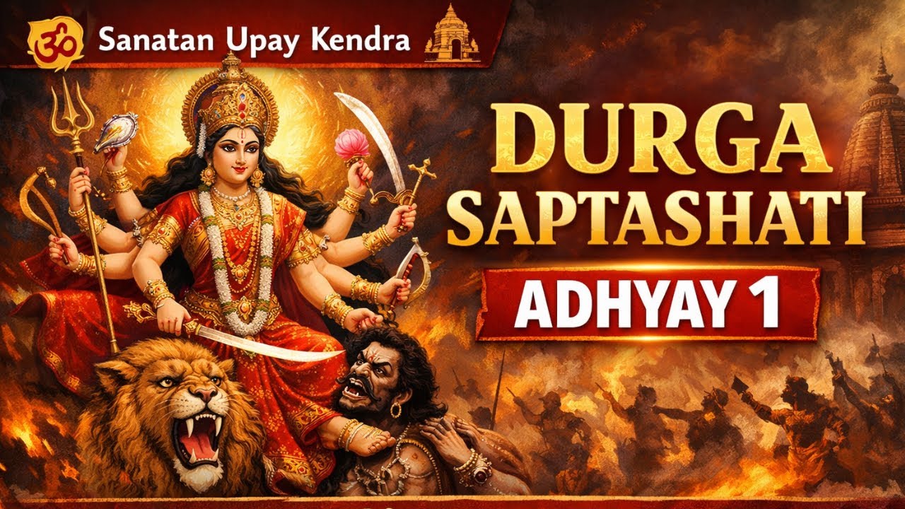 Durga Saptashati Pratham Adhyay | दुर्गा सप्तशती प्रथम अध्याय  | Sanatan Upay Kendra 