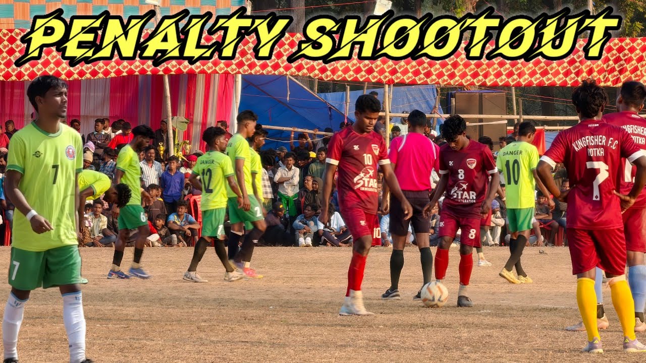 SEMIFINAL PENALTY | KINGFISHER FC 🆚 DC CHANDIL FC | DAMBARUDAHAR 2026 #dambarudahar