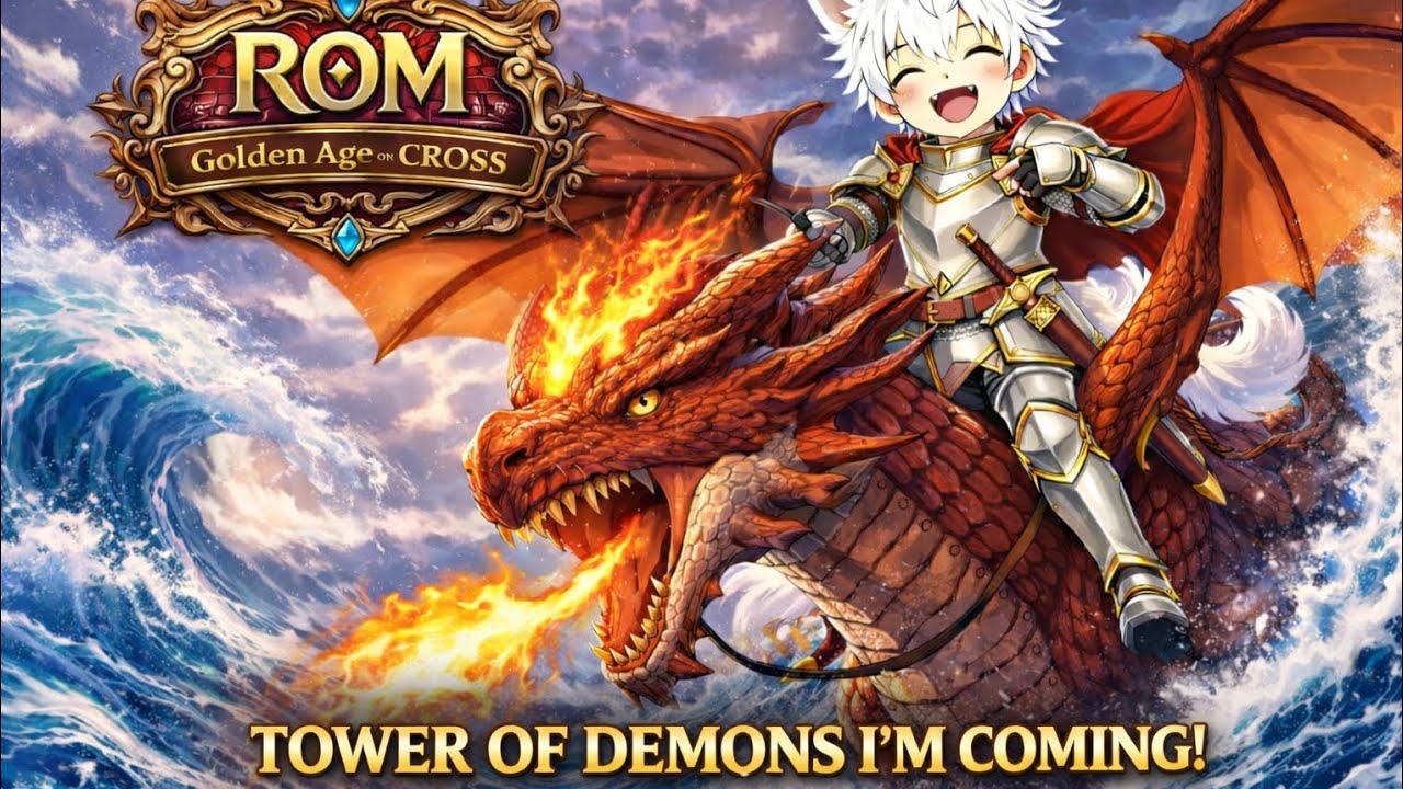 Let's Go Attack Tower of Demons Sebelum Reset di ROM: Golden Age on CROSS