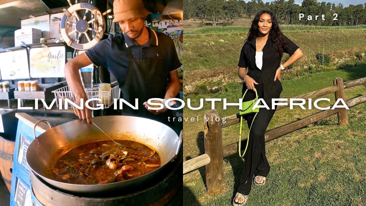 South Africa Travel Vlog, Fourways Farmers Market, Johannesburg, South Africa Living | Part 2