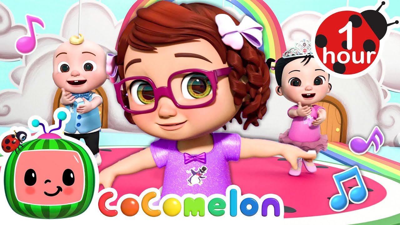 Ballet & Bows: A Sparkling Stage Show! | CoComelon Nursery Rhymes & Kids Songs | Dance Party