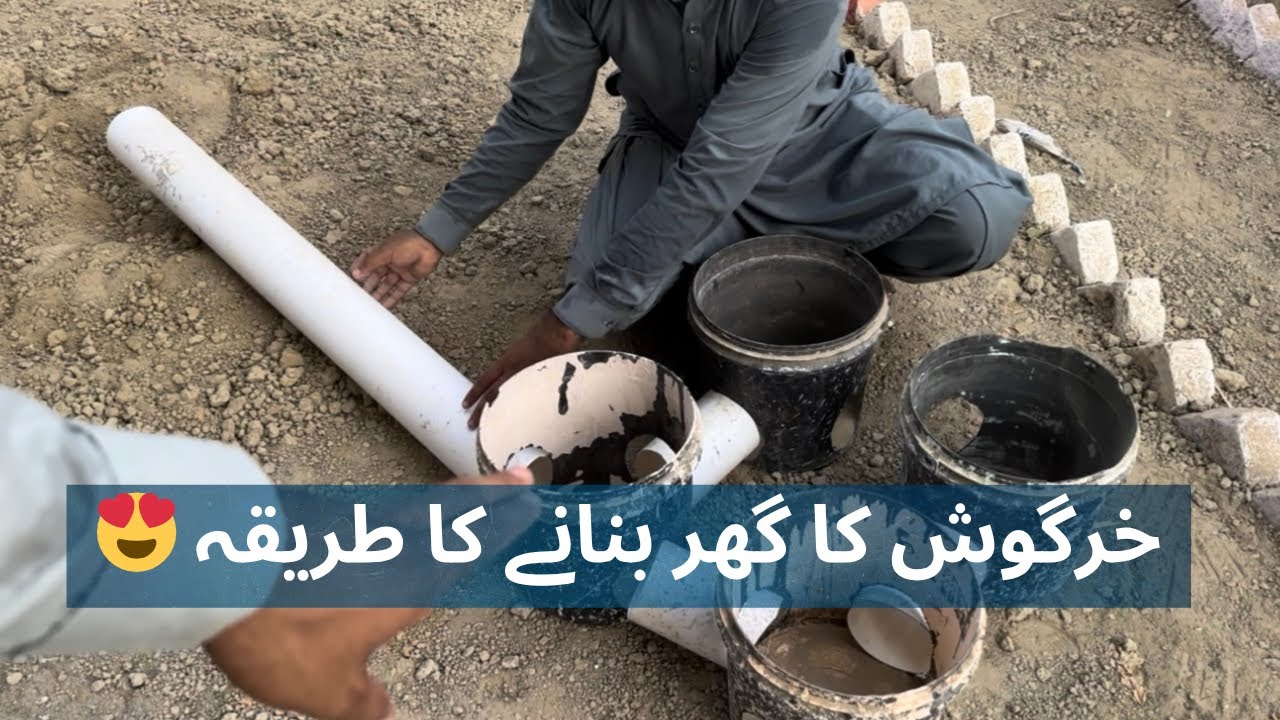 Rabbit home bana ka tareeqa🥰♥️ dasi tareeqa sa rabbit home kaysa banya
