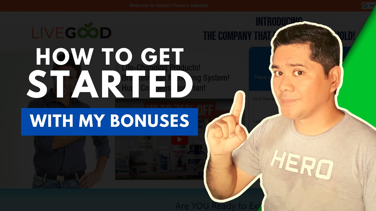 LiveGood Overview: Learn How to Register and Become an Affiliate Today with Exclusive Bonuses!