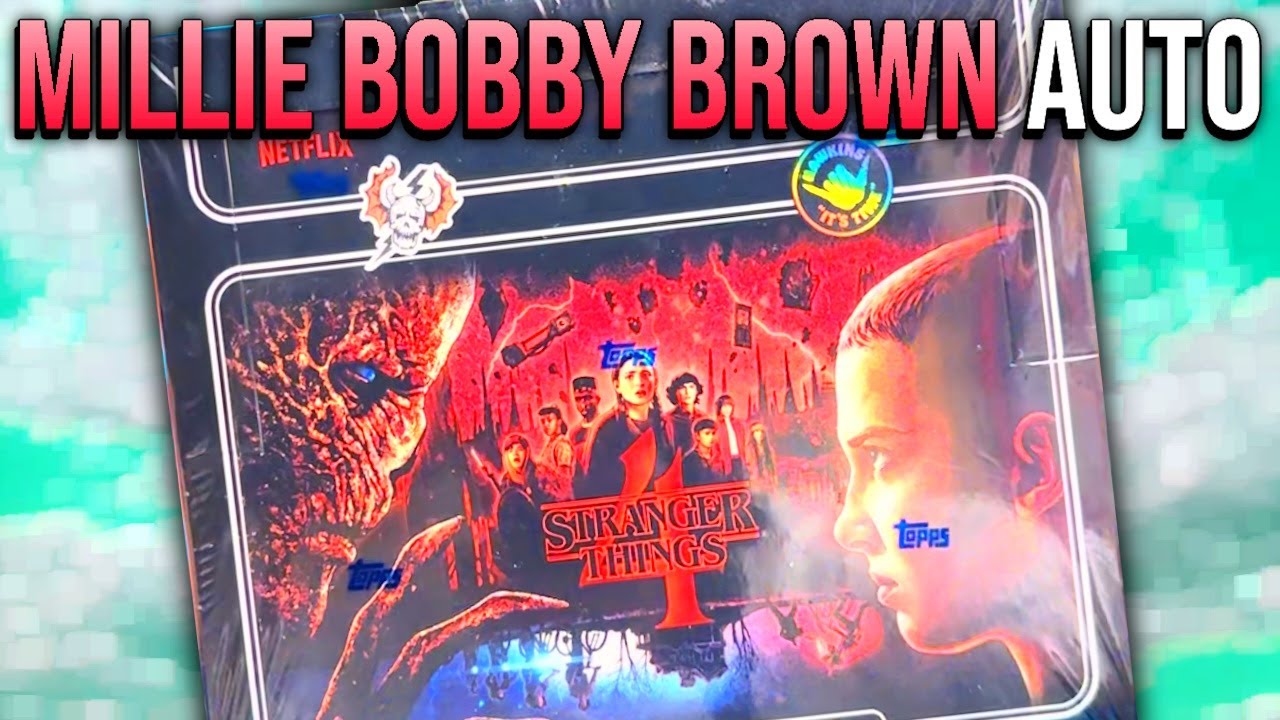 Stranger Things Cards are Back! (Netflix Zerocool Box Opening)