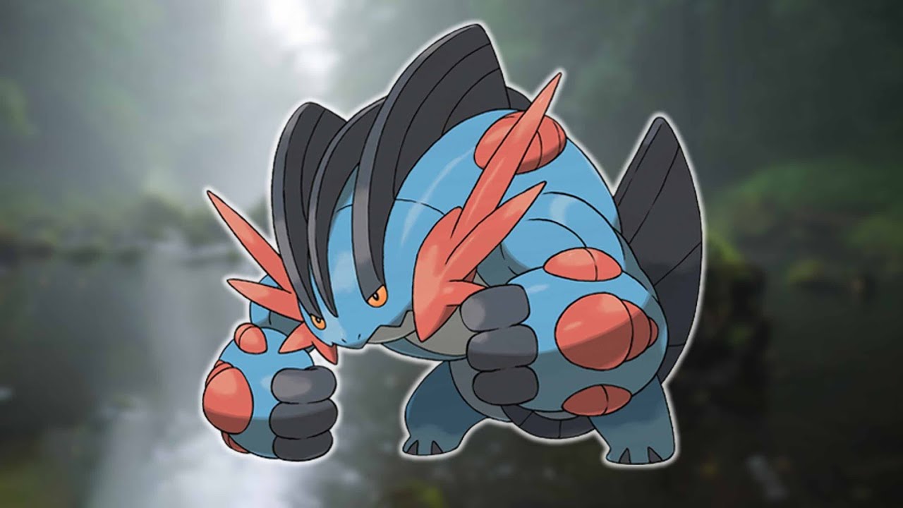 Mega Swampert Solo With Mega Rayquaza (Windy)