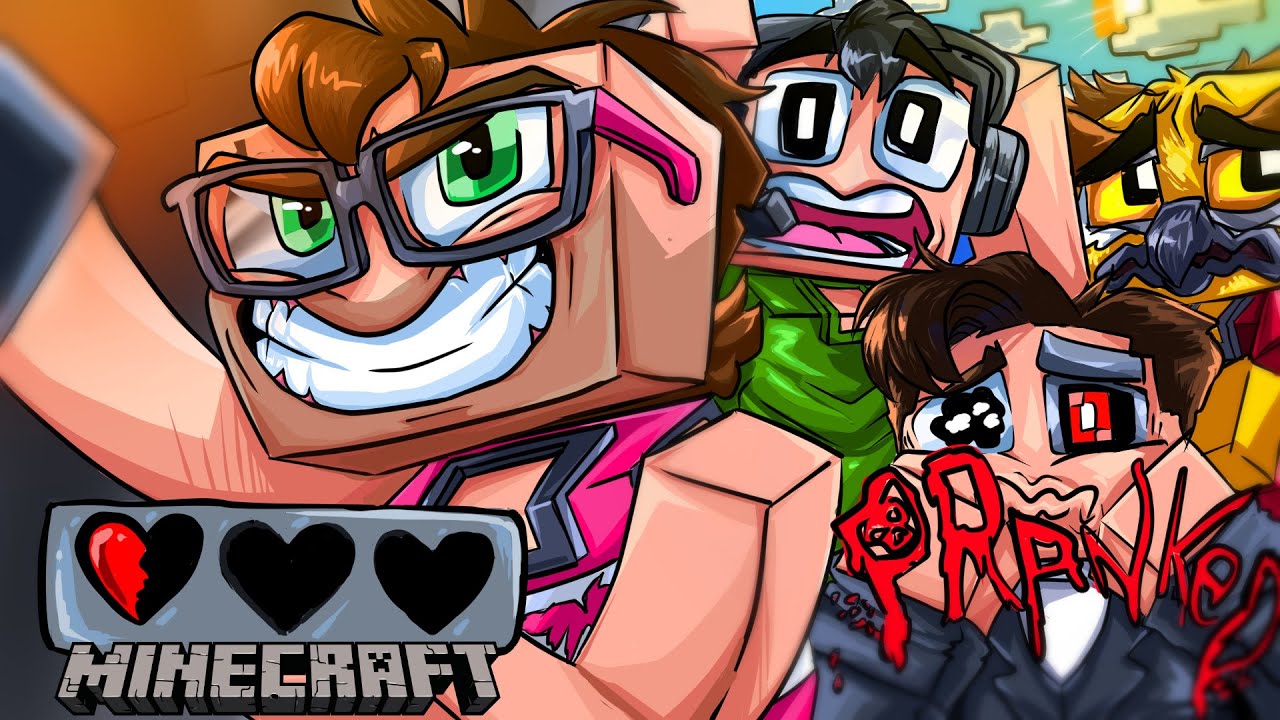 I Totally PRANKED All My Friends On The $100,000 Minecraft Server(They Had No Idea) - Spare Parts