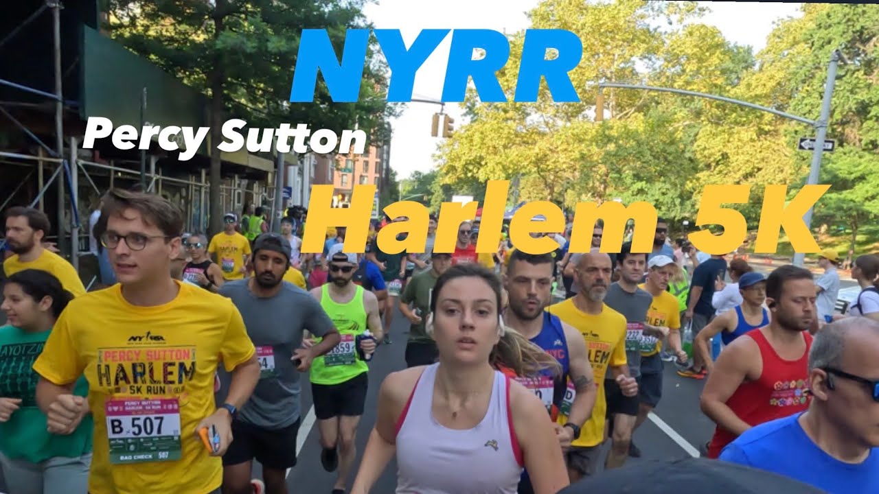 NYRR Percy Sutton Harlem 5K Run 2023 [Full Course]