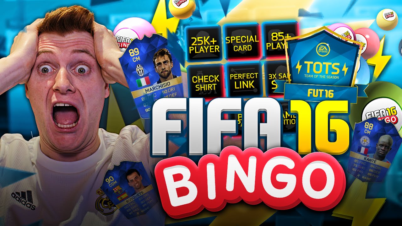 INSANE TEAM OF THE SEASON FIFA BINGO!!!