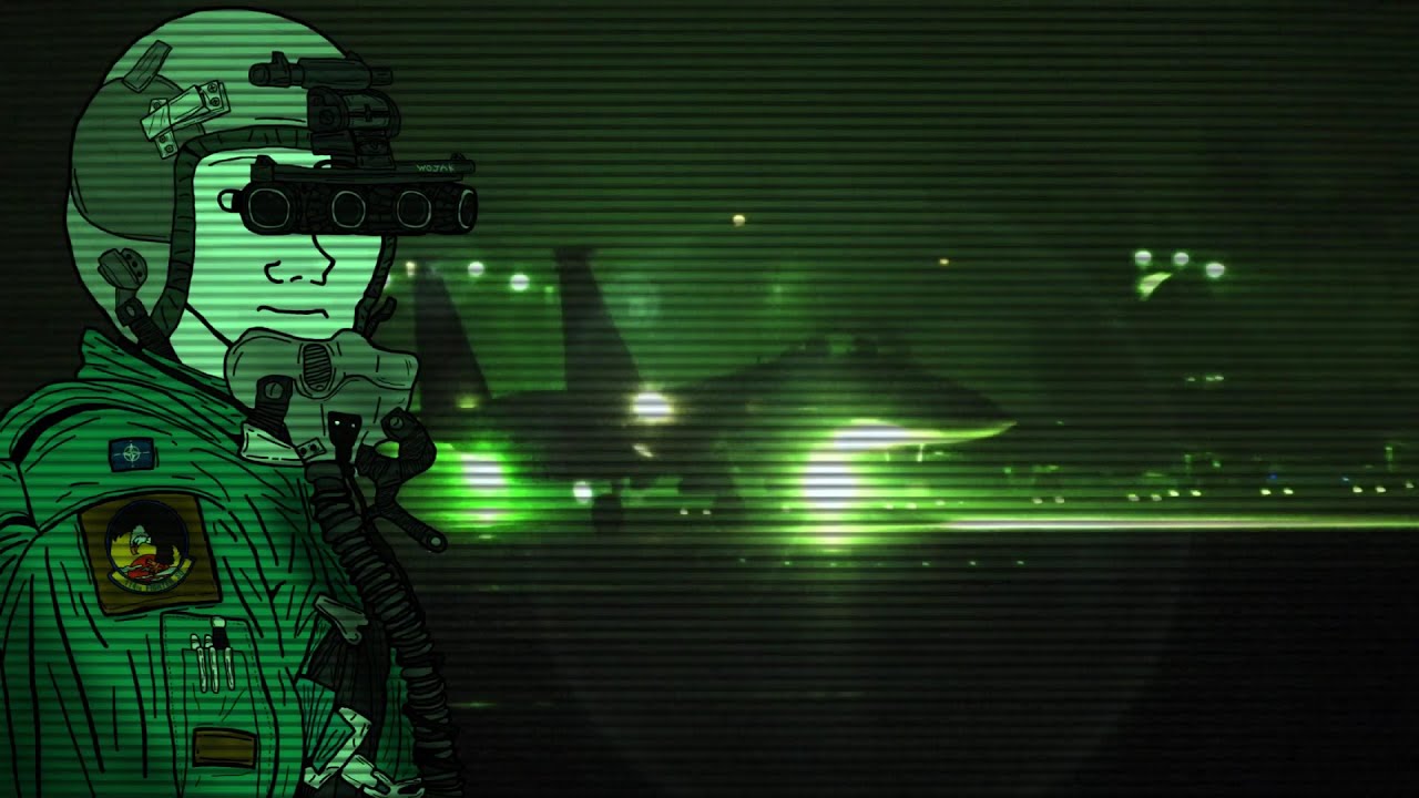 Don't Stop Me Now but you're an F-15 pilot engaging aerial targets at night