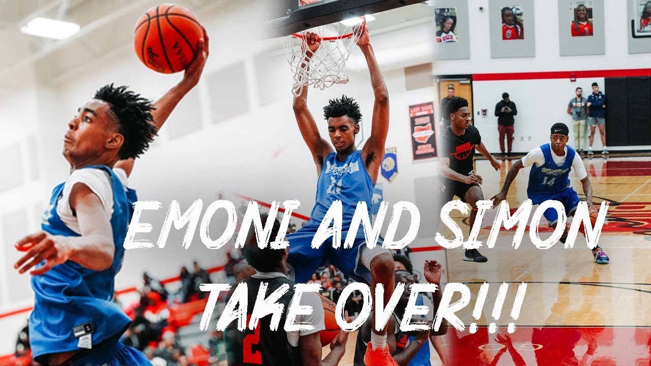 Emoni Bates and Simon Wheeler TAKE OVER in the Toledo vs Michigan Mega Scrimmage!!
