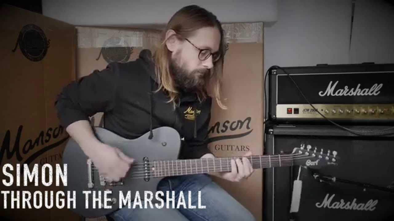 MANSON / CORT MATTHEW BELLAMY SIGNATURE MBC-1 GUITAR DEMONSTRATION