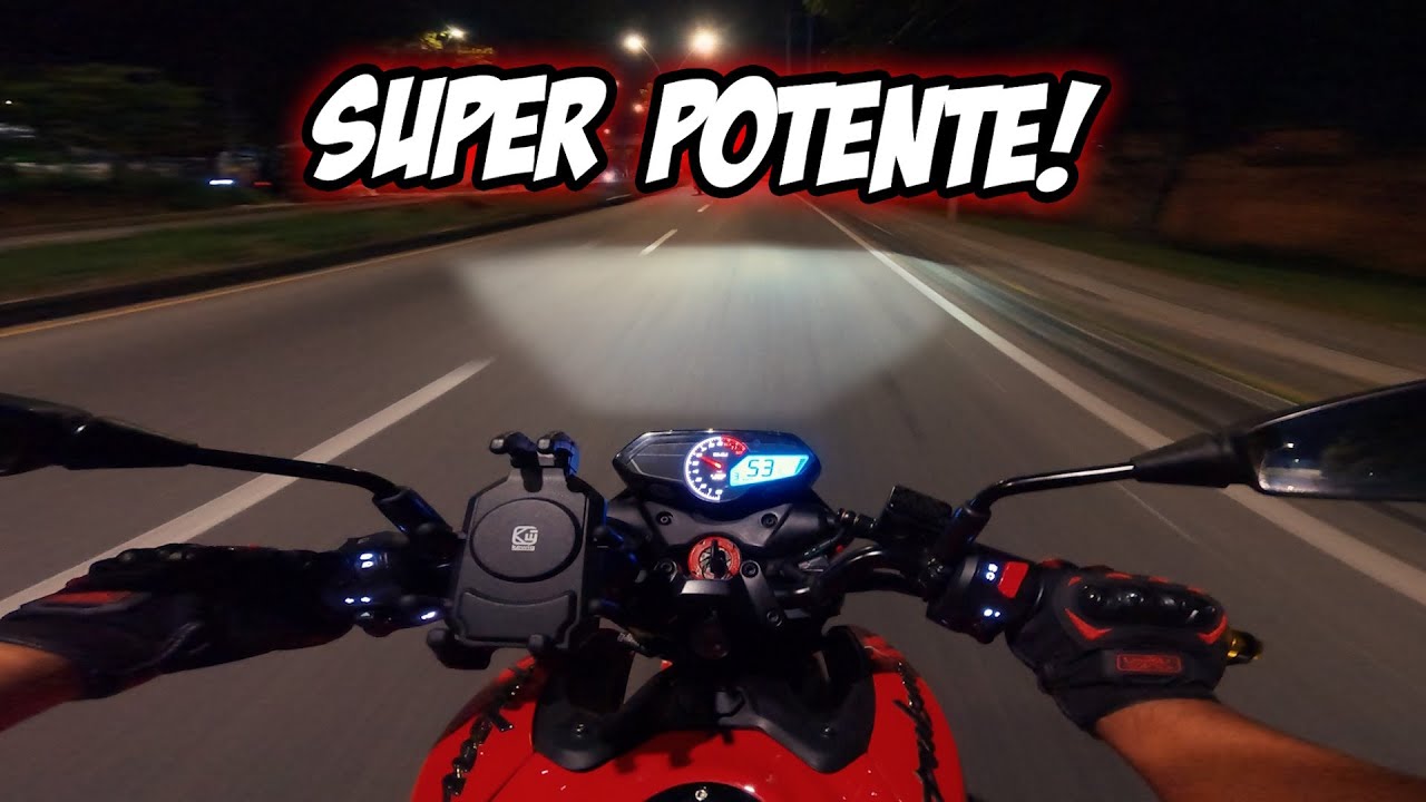 Prueba de ILUMINACI&Oacute;N Pulsar N160 y N250