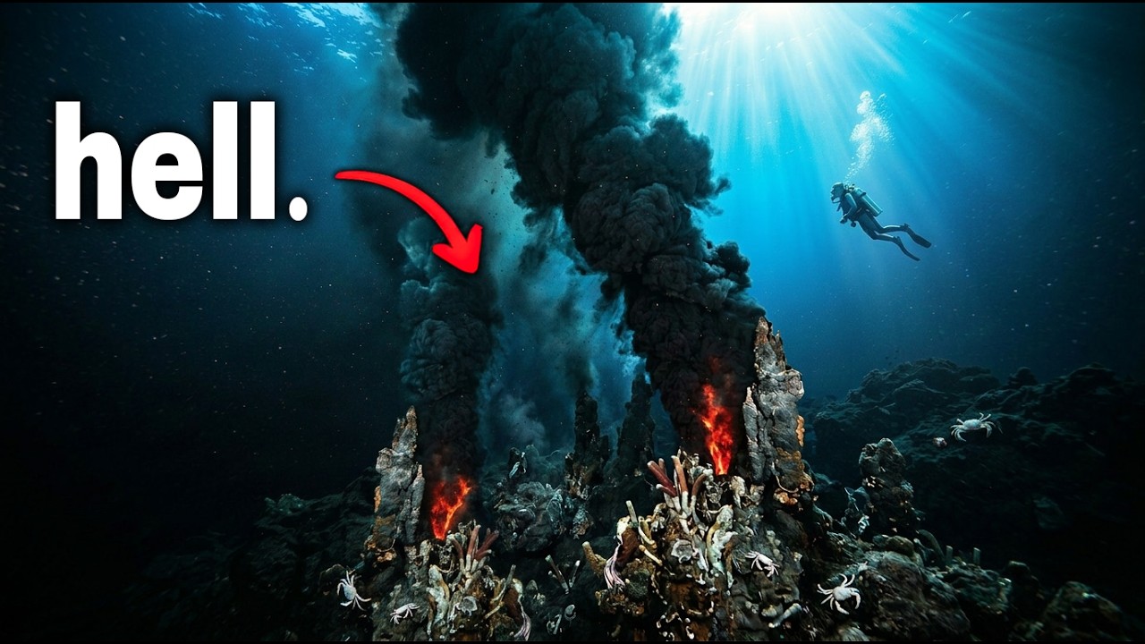 The Underwater Volcanoes That Boil the Ocean From Below