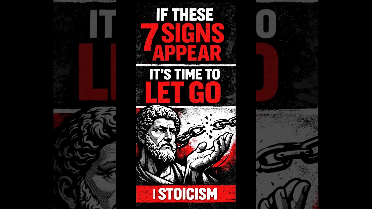 If These 7 Signs Appear, It’s Time to Let Go | Stoic Iron Man