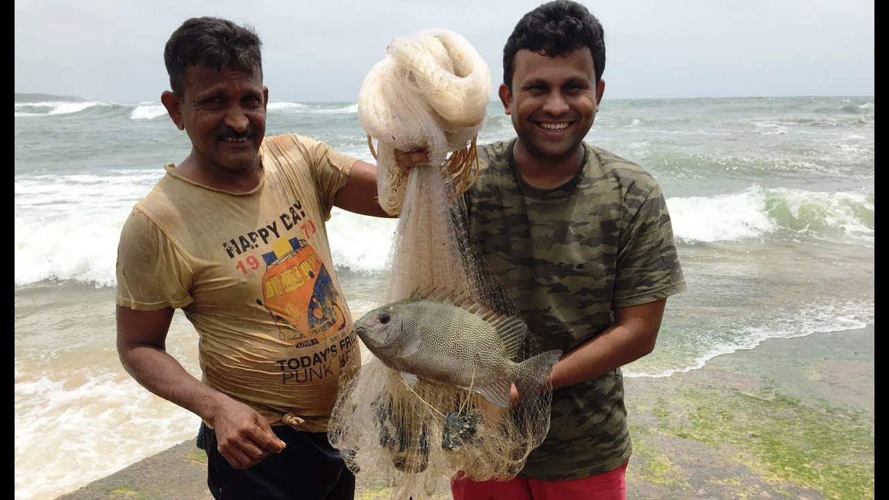 Dangerous FISHING at Mithbav Beach\Monsoon Days (Bandvashi Fish) Konkan