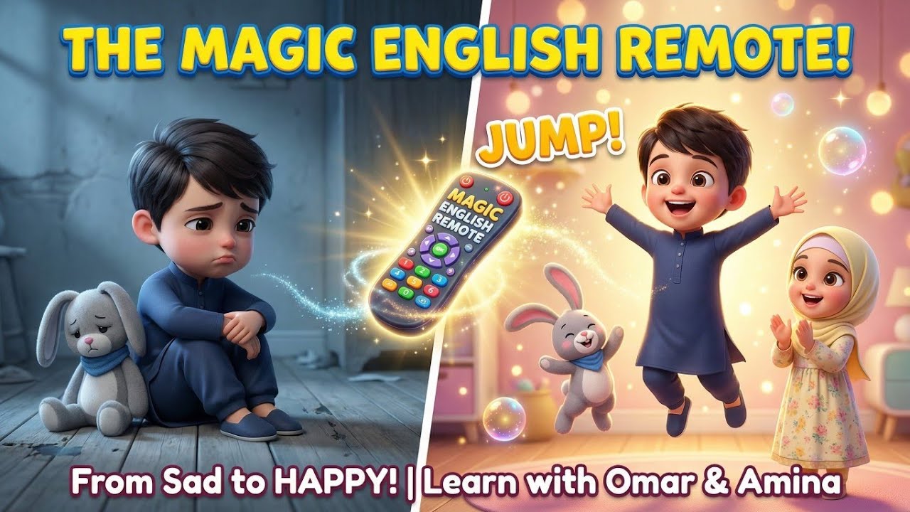 We Found a MAGIC Remote That Teaches English!