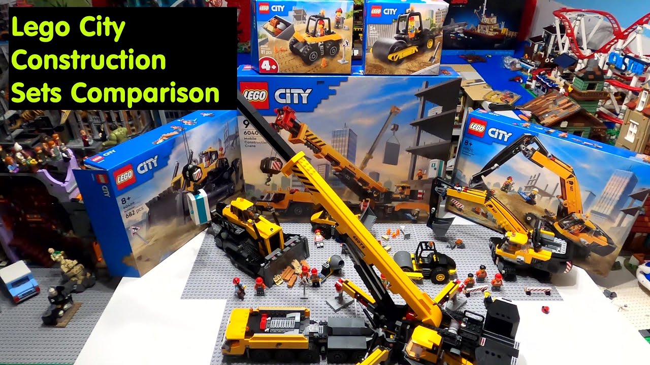 Lego City Review And Size Comparison | Construction Set In 2025