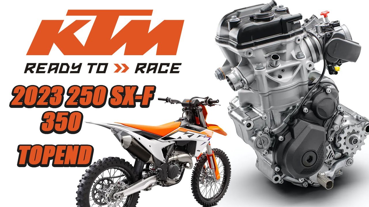 2023 KTM 250,350 SX-F TOPEND STEP BY STEP