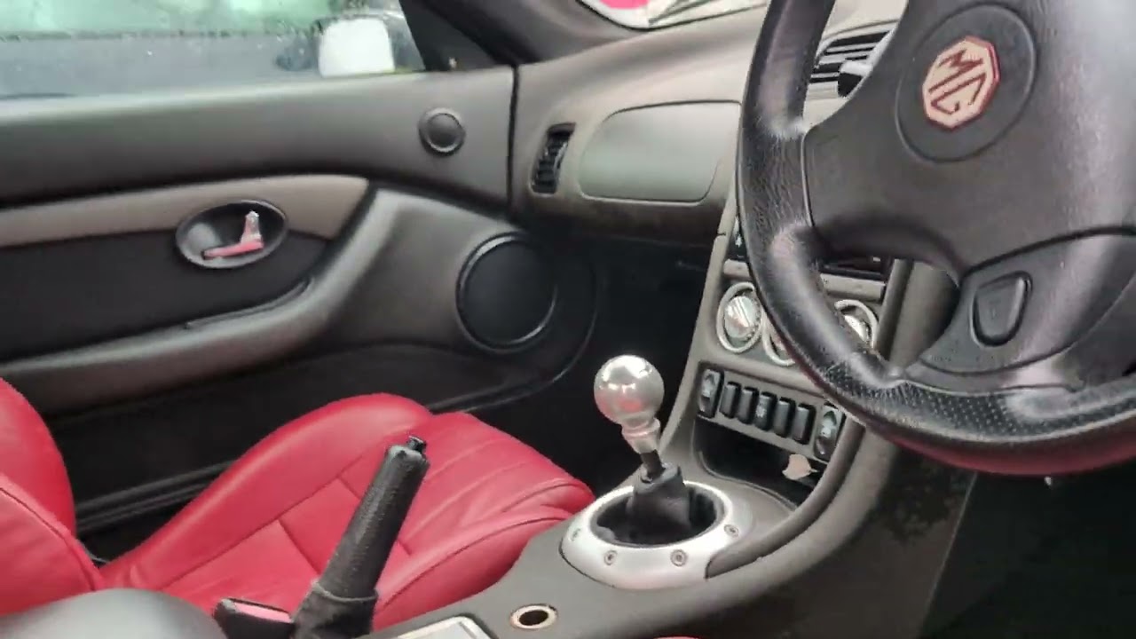 First look of the MGTF doner car. Video 1