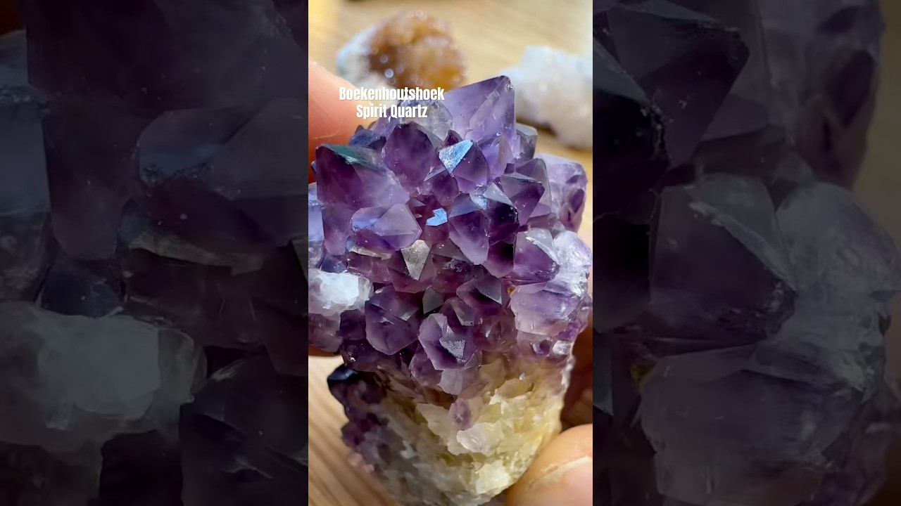 A closer look at Boekenhoutshoek #spirit quartz from South Africa