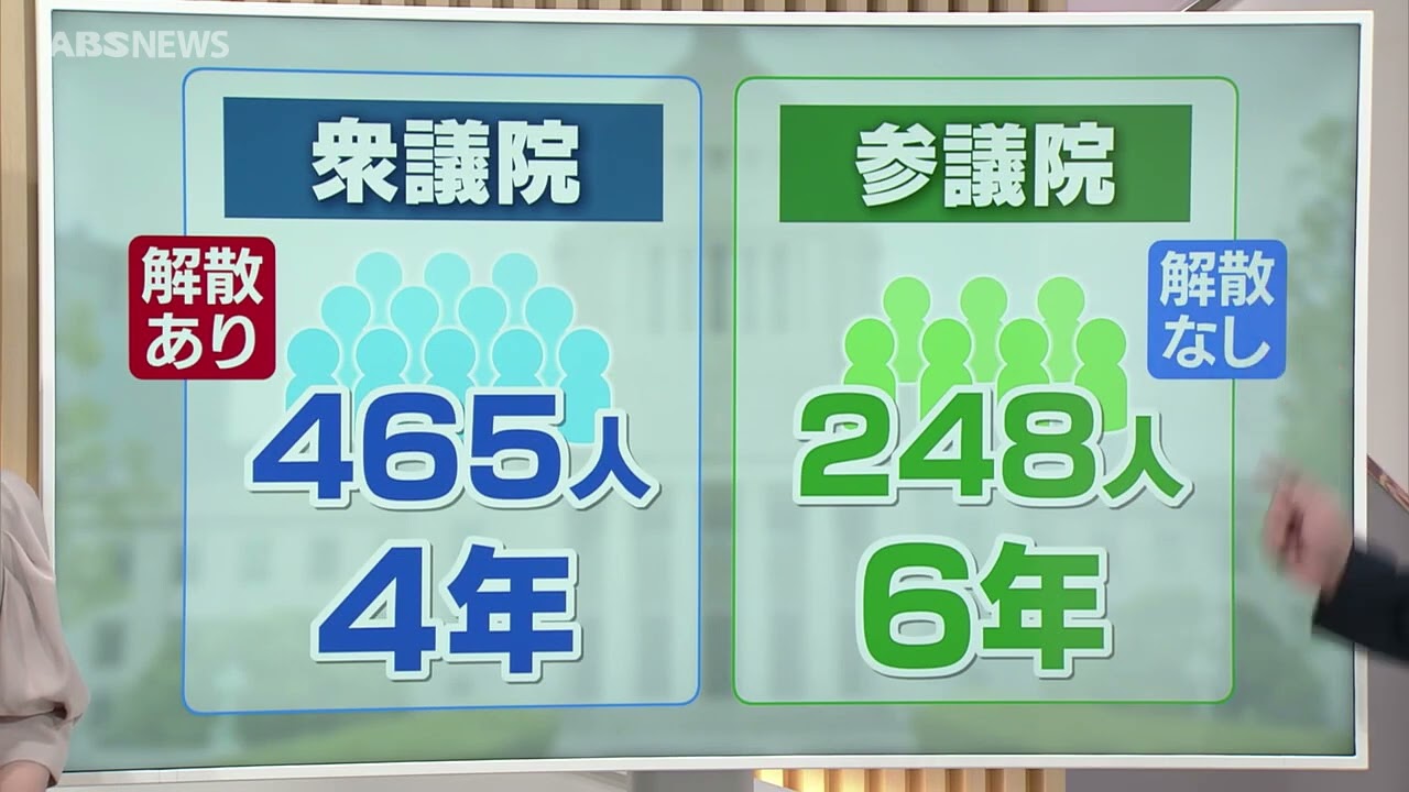 【参院選2025】そもそも参議院って衆議院と何が違うの？