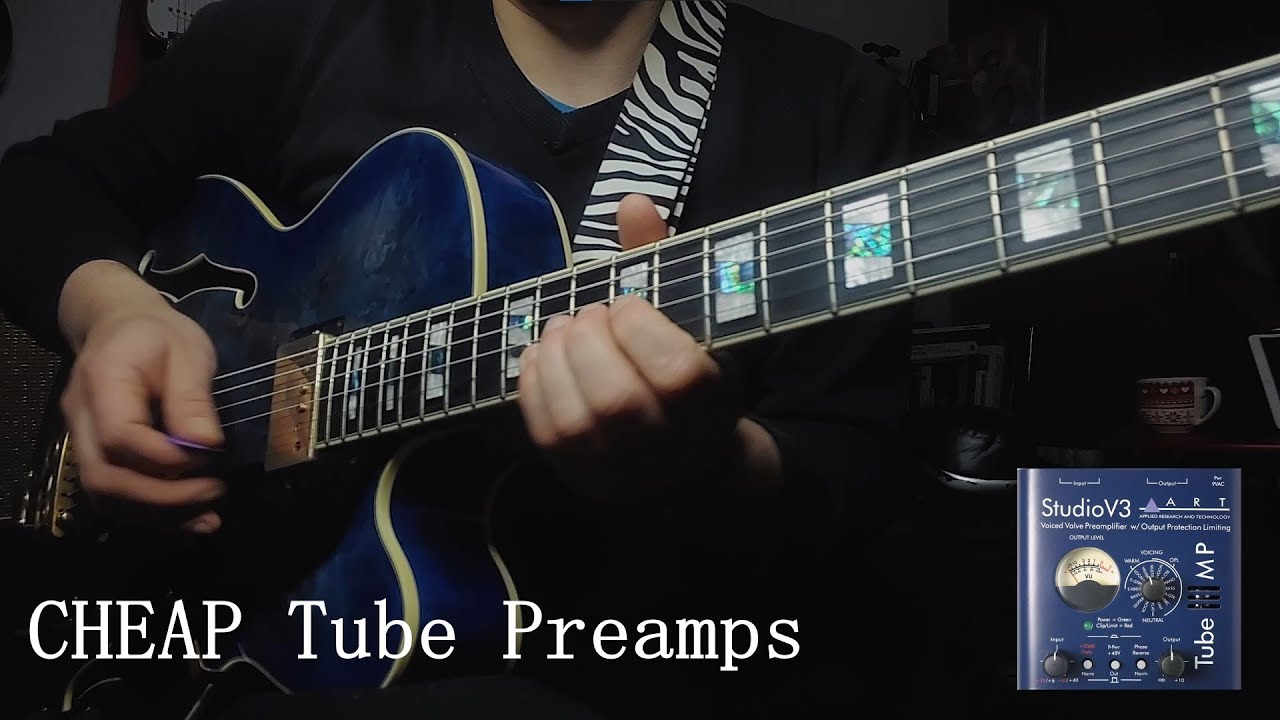 Mic Tube Preamp for Jazz Guitar !?