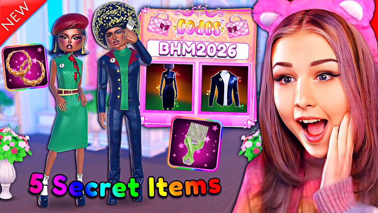 HOW To GET 5 Secret ITEMS In The NEW UPDATE For BHM & Limited Code! | ROBLOX Dress to Impress