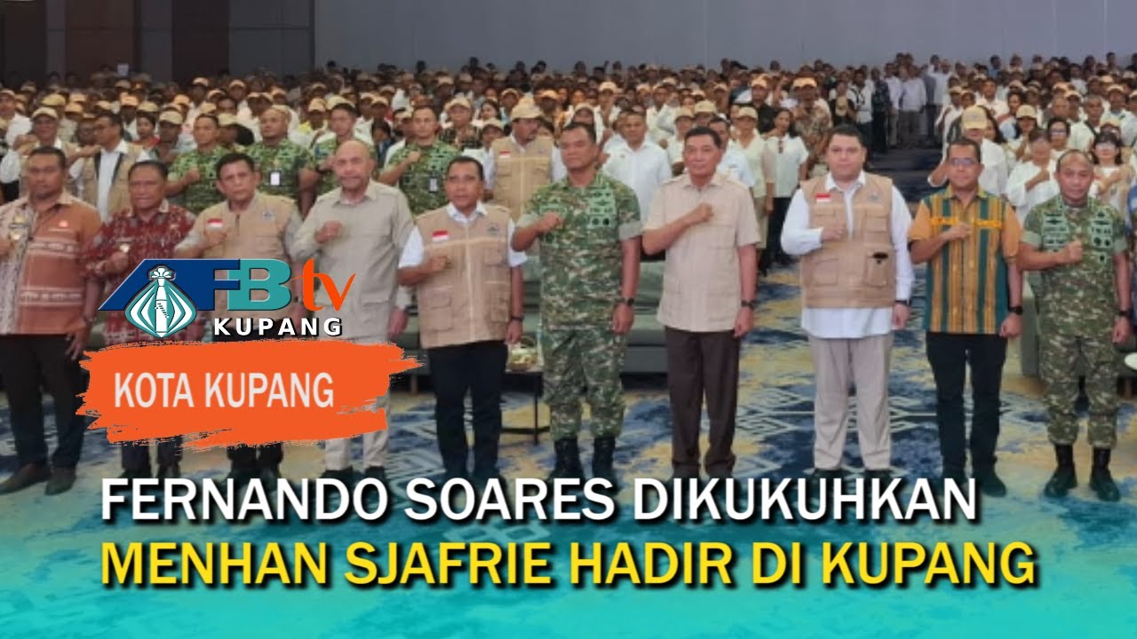 Dari NTT untuk Indonesia: Menhan Kukuhkan Fernando Soares, UNTAS Teguh Jaga Kesetiaan pada NKRI