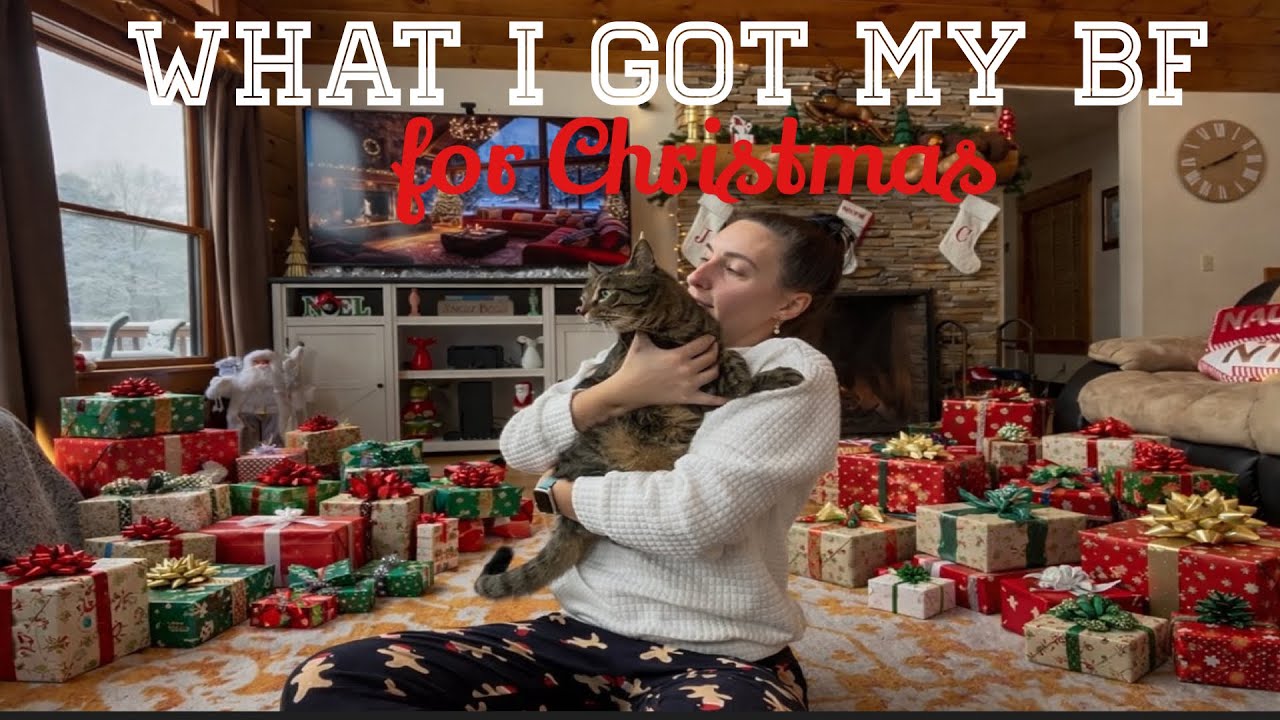 WHAT I GOT MY BOYFRIEND FOR CHRISTMAS  2025 *wrap with me*