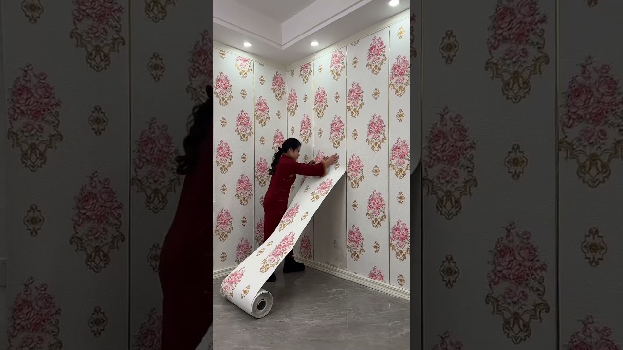 Interior wall renovation must-have Waterproof, moisture-proof self-adhesive wall stickers.