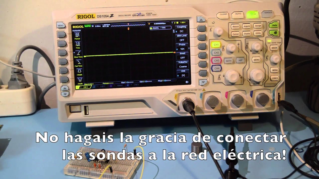 Osciloscopios - Introducción, las escalas.