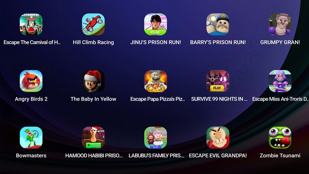 Escape The Carnival of Terror Obby!,Hill Climb Racing,RUMI & JINU PRISON RUN!,🚨BARRY'S PRISON RUN!.
