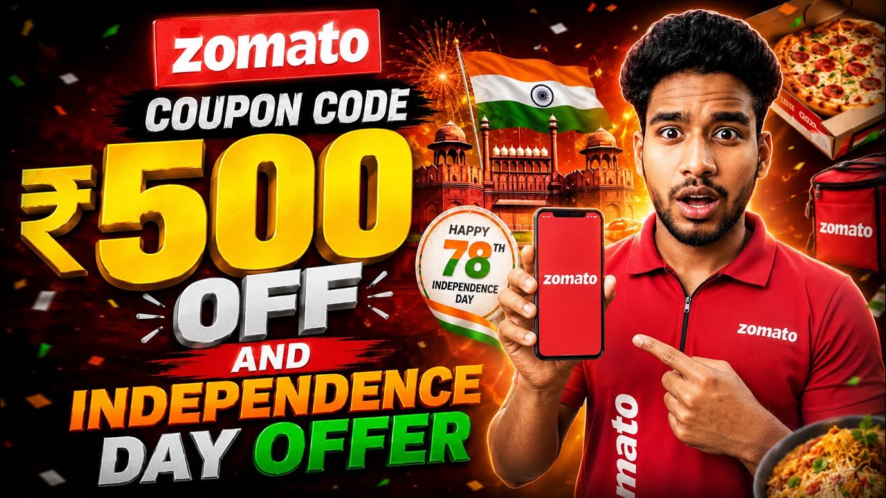 🔥 Zomato Coupon Code Today 🍔 | Latest Zomato Offers & Promo Codes 2026 💸Save Big on Every Food Order