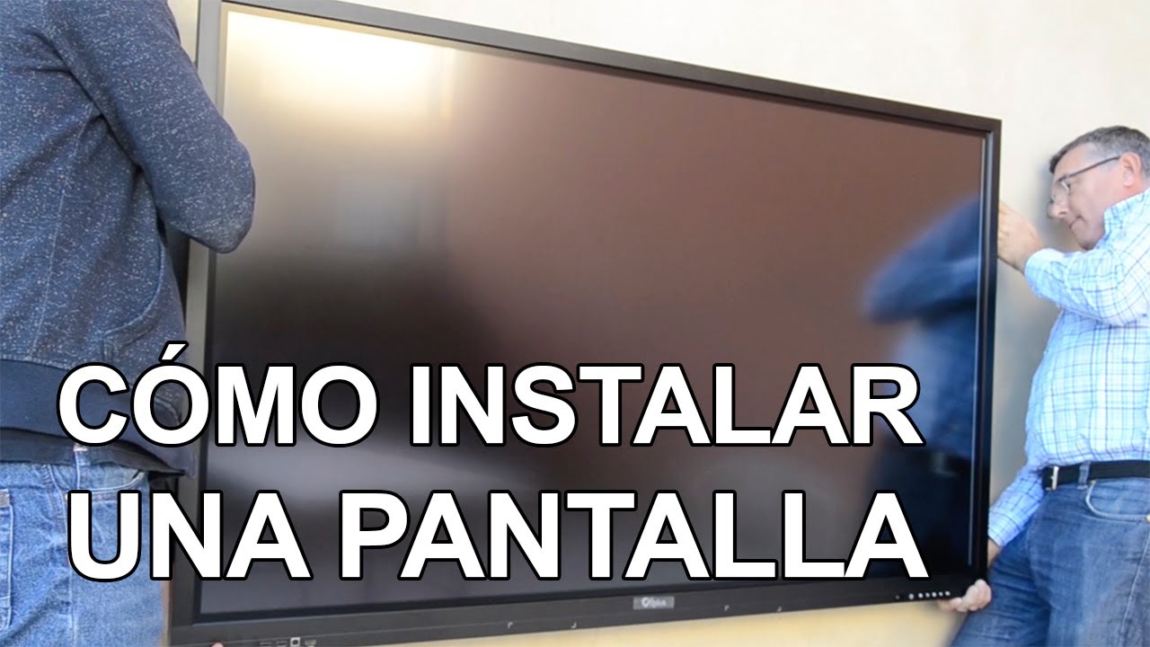Cómo instalar una Pantalla Interactiva Táctil Oliplus