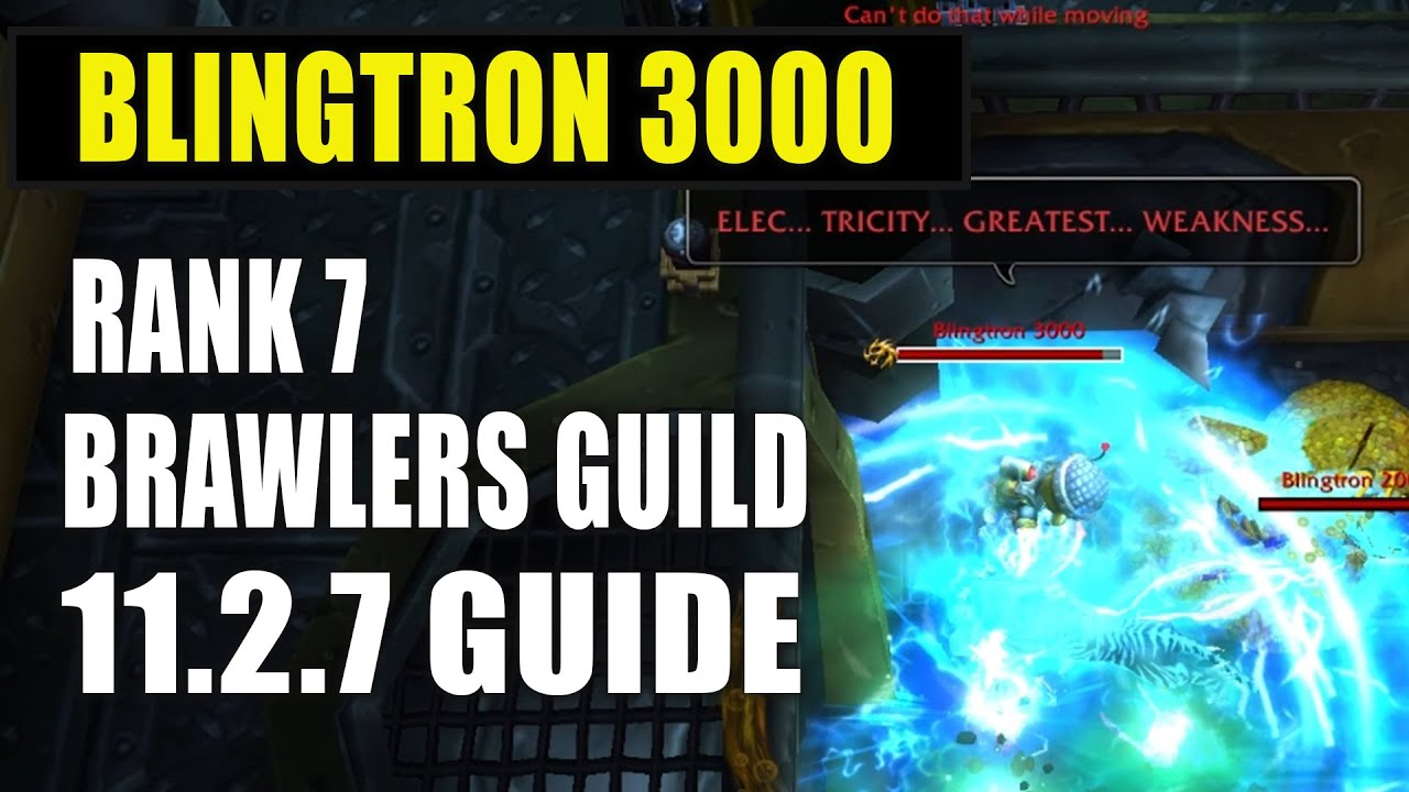 Blingtron 3000 Rank 7 Fight Guide Brawlers Guild 11.2.7