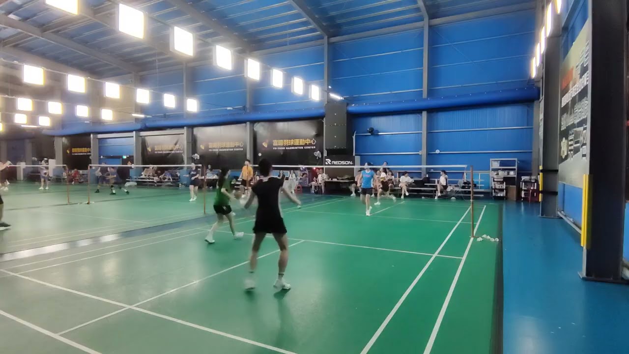 2026.2.10 舊富暘羽球館 小兵/Abby vs 小阮/小貝   #羽球 #女雙 #舊富暘球館