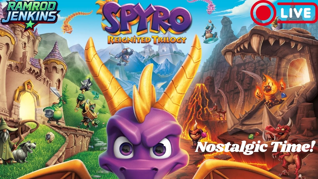 Bringing back the nostalgic vibes! Spyro fun!