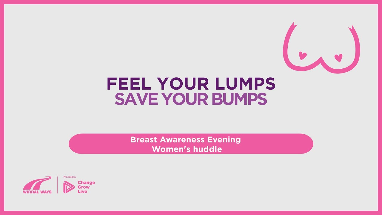 What age do women in the North West get their first breast screening? Wirral Ways Women's huddle