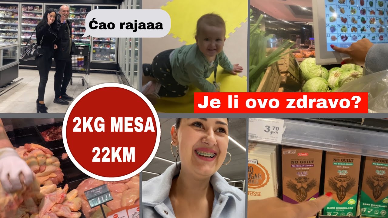 Najbolji Food Haul do sada - beba u igraonici ja sama kupujem 😄