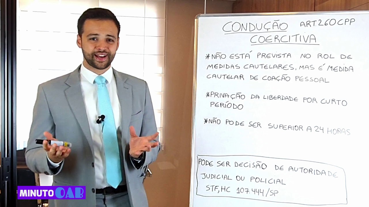 CONDU&Ccedil;&Atilde;O COERCITIVA