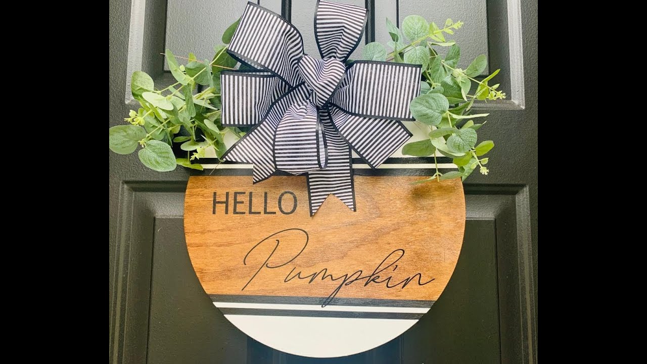 Wood Round Door Hanger