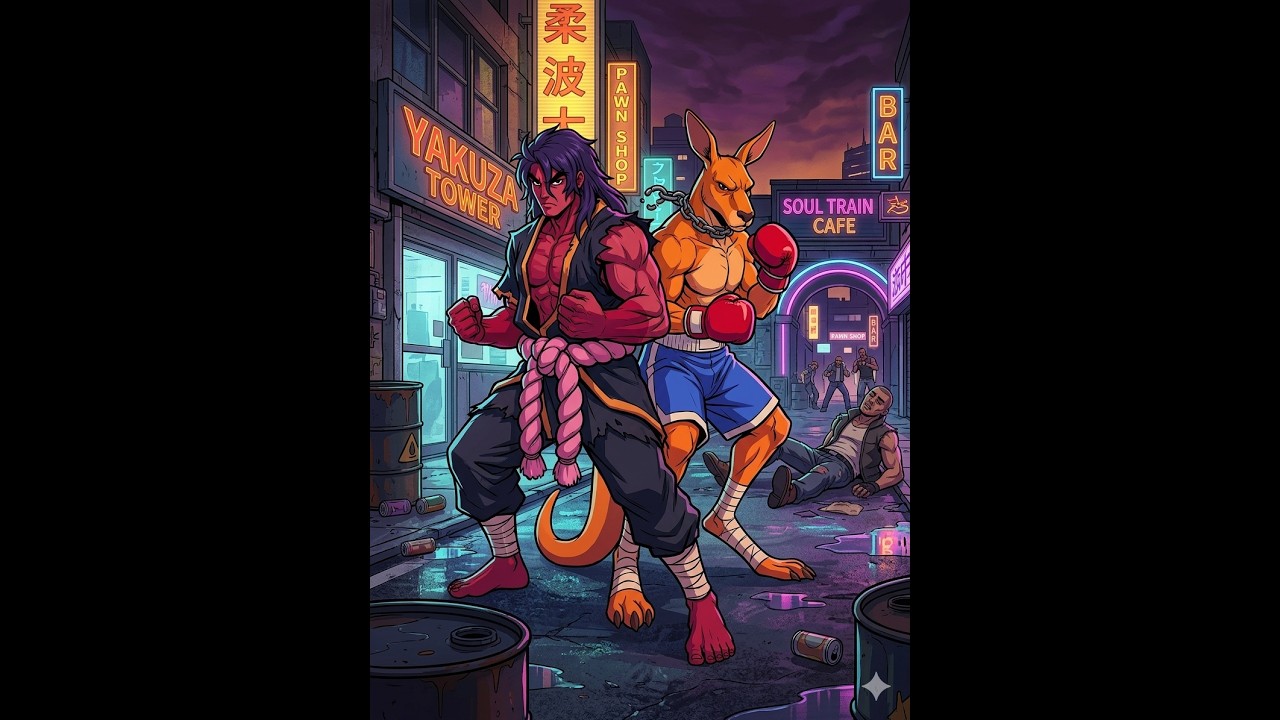 Streets of Rage 4 REIGNITED | ROO RETURNS X SHIVA  3/15