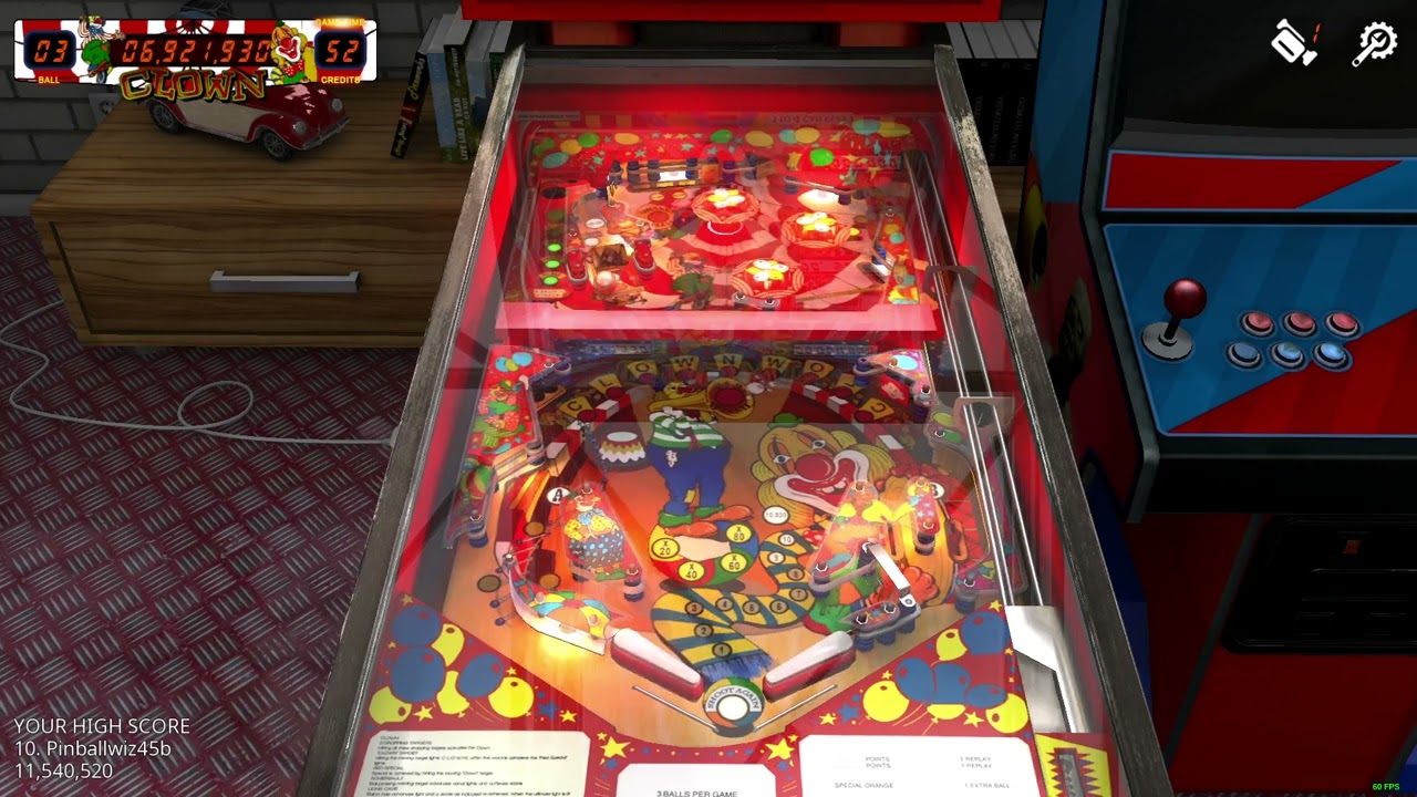 Zaccaria Pinball - Clown