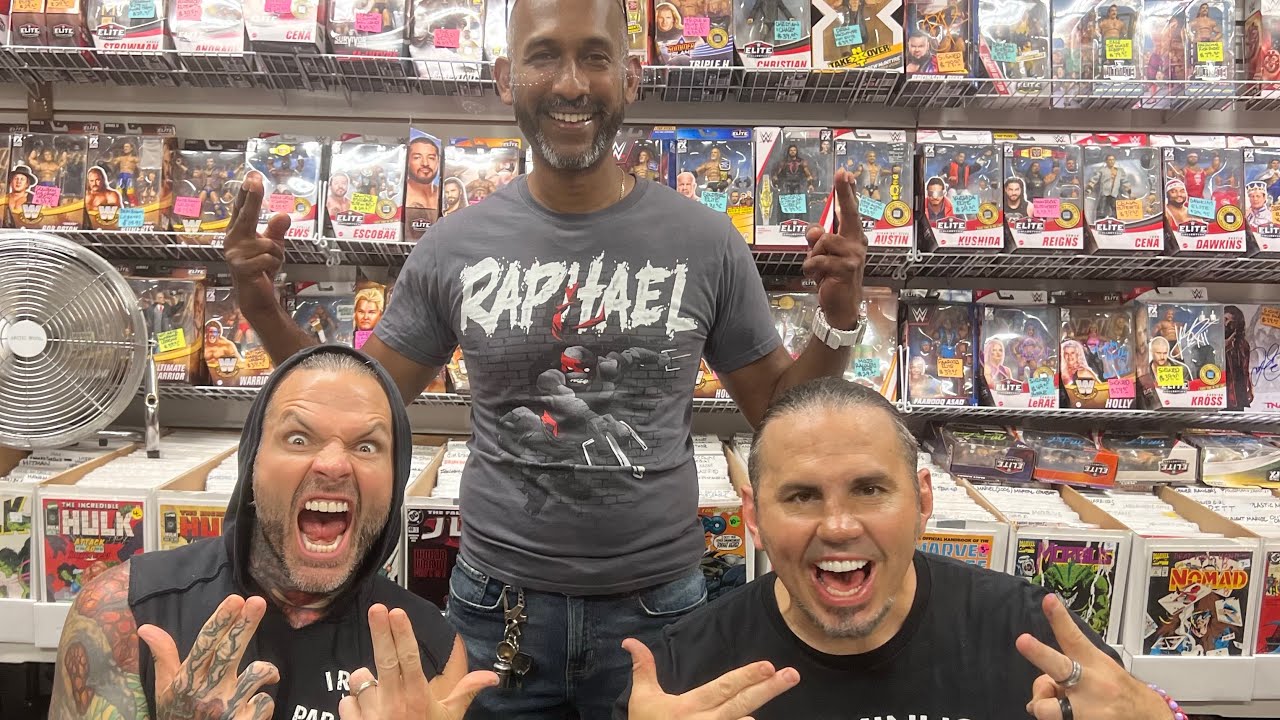 Meeting Matt and Jeff Hardy Aug 06, 2023