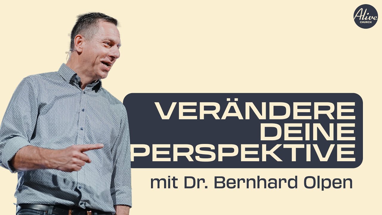 09.02 | Gottesdienst mit Dr. Bernhard Olpen | Alive Church