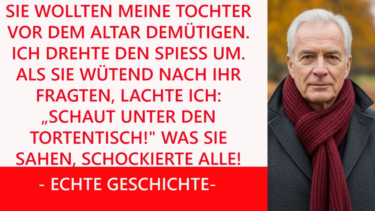 Sie planten, meine Tochter auf der Hochzeit zu demütigen  Aber ich hatte einen Plan