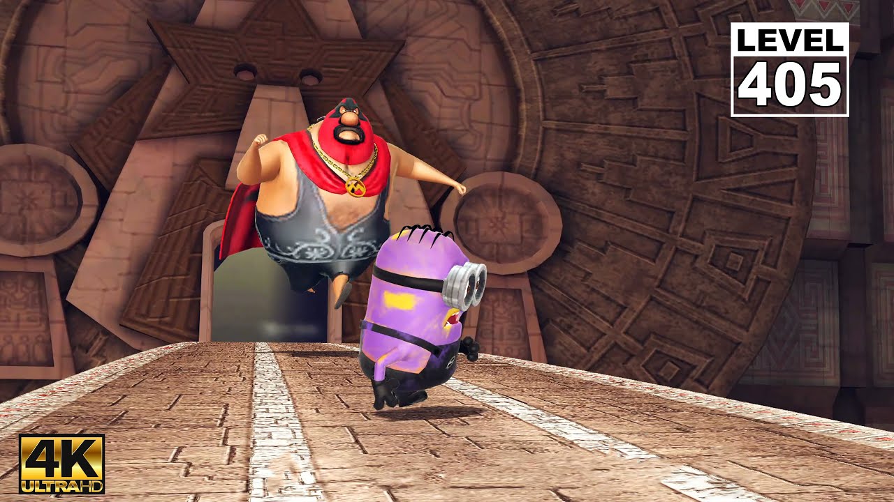 Minion Rush Disguised Minion Vs El Macho Boss Fight - Throw 20 Pollo-Locos at El Macho | Ep254 | 4K