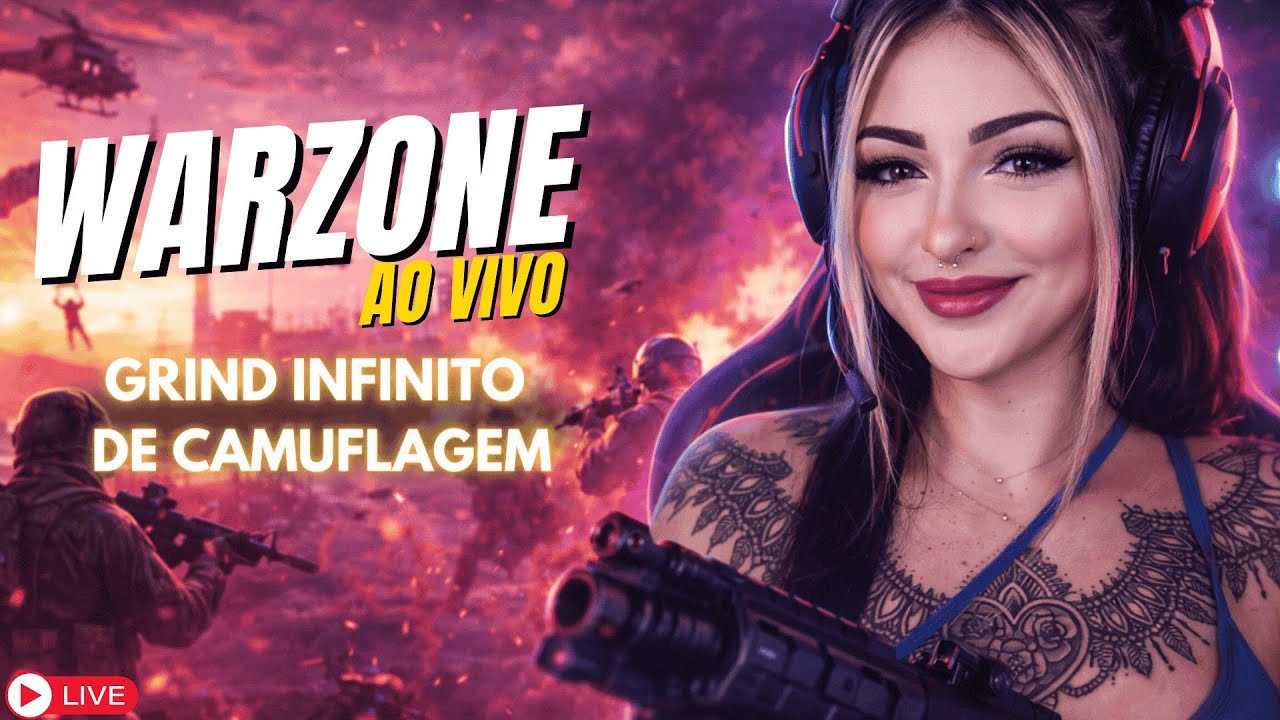 🔴 WARZONE LIVE AGORA | DIA 4 SUBATHON  ⭐