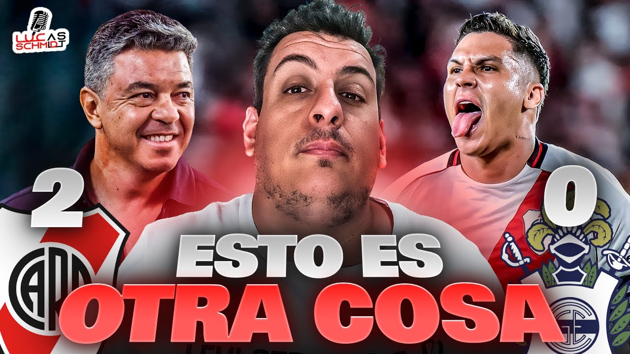 QUINTERO FLACO, ES EL MEJOR REFUERZO DE RIVER | River 2-0 Gimnasia LP | Reacción Lucas Schmidt