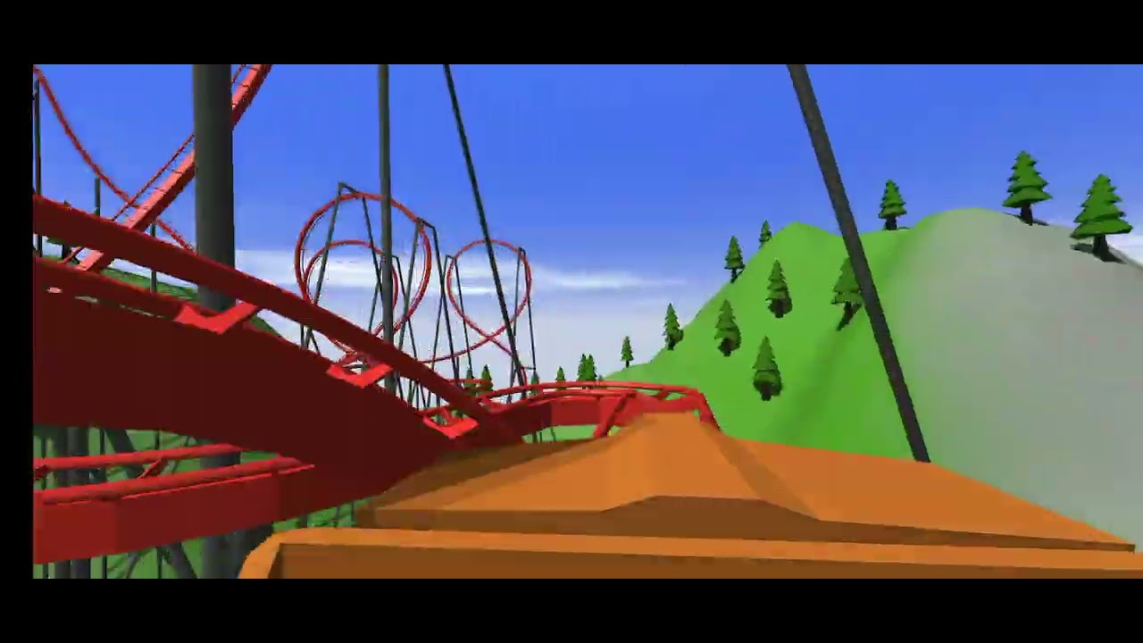  🎢BIGGEST ROLLER COASTER IN ULTIMATE COASTER 2🎢😘